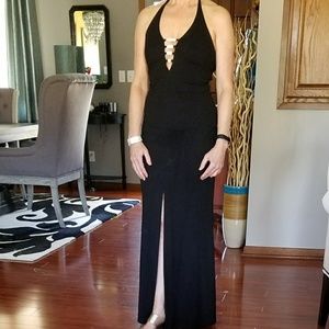 Black sexy gown